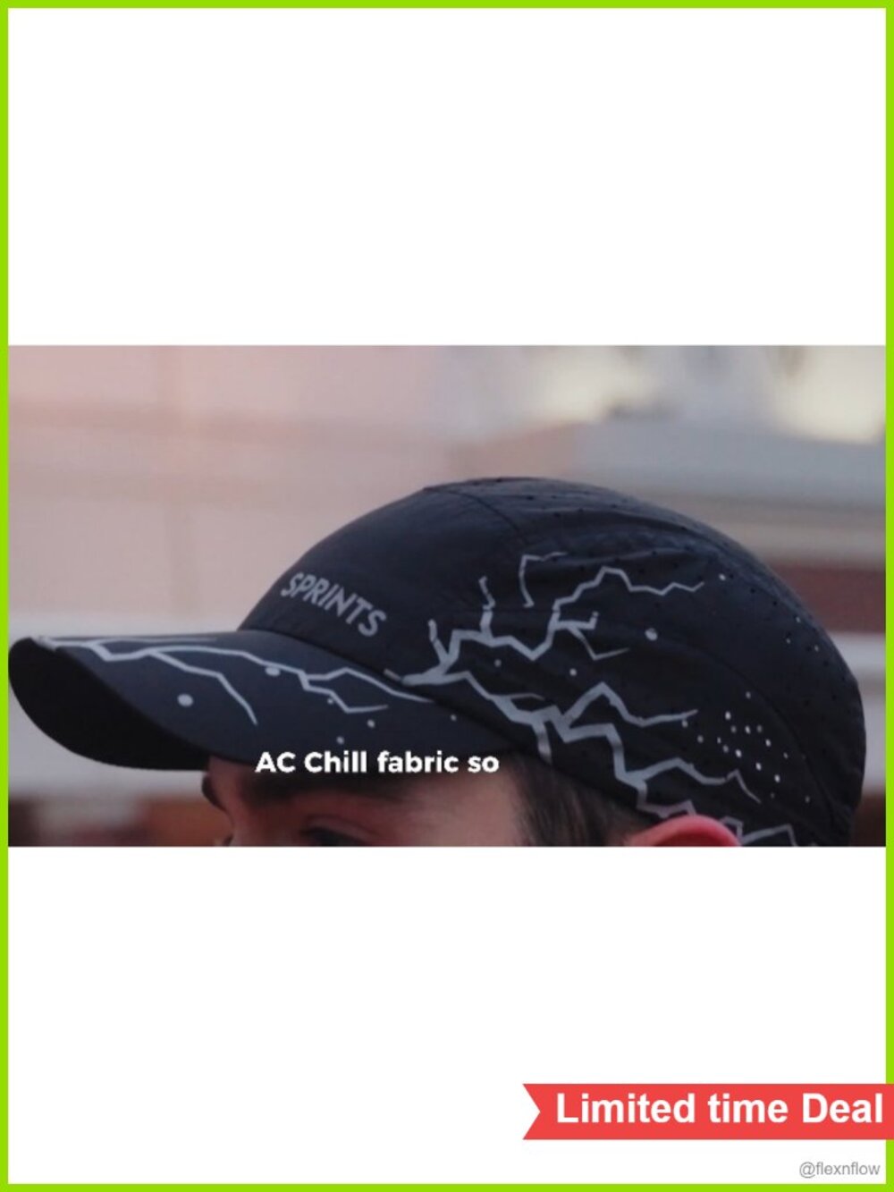 Quick Dry Lightweight Running Racing Cap Adjustable Performance Hat - Picture 6 of 6